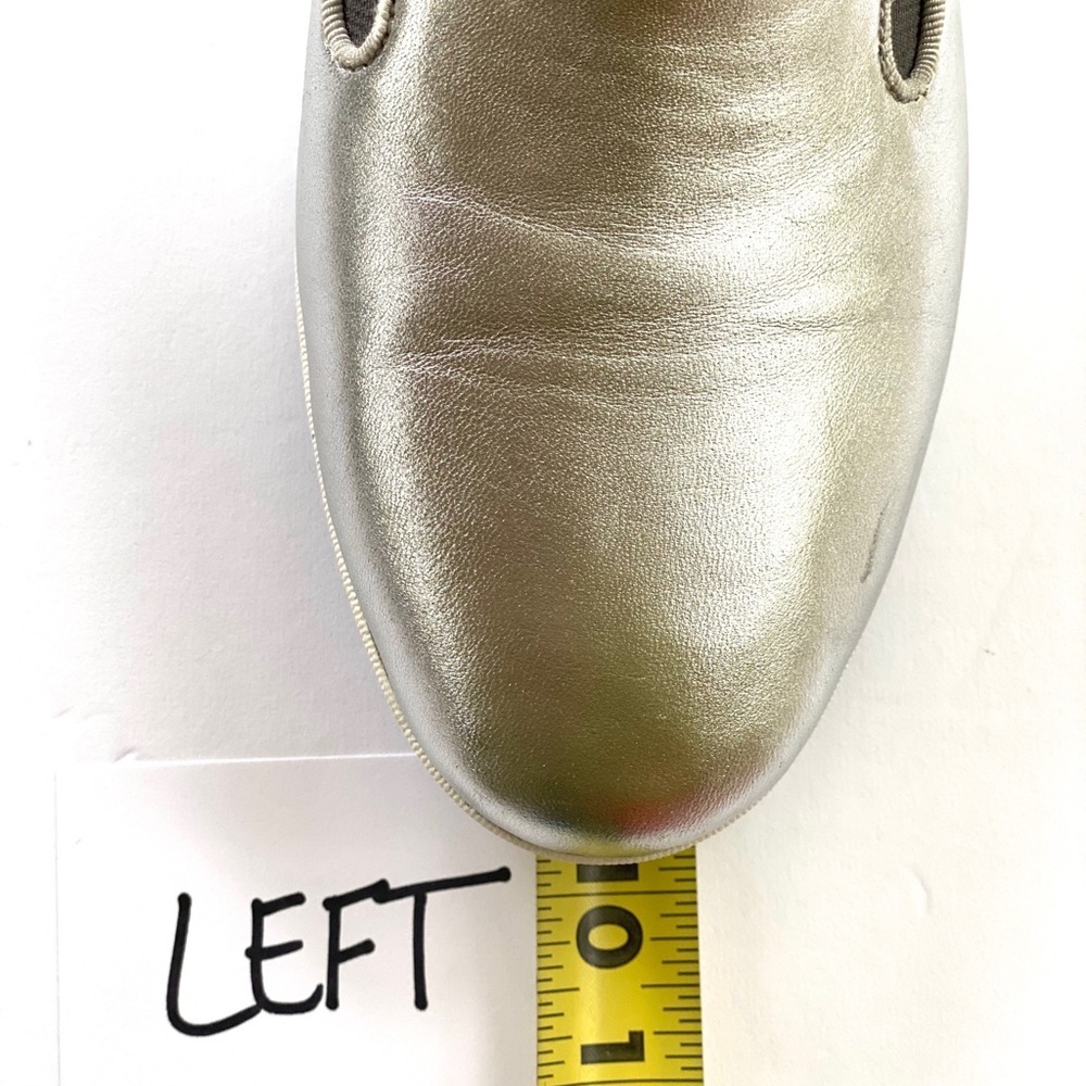 Fit Flop Silver Skate Sneakers. Slip on with Supercomff soles. - Picture 10 of 12